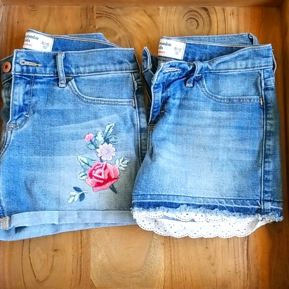 Abercrombie Kids Midi Shorts Set of 2